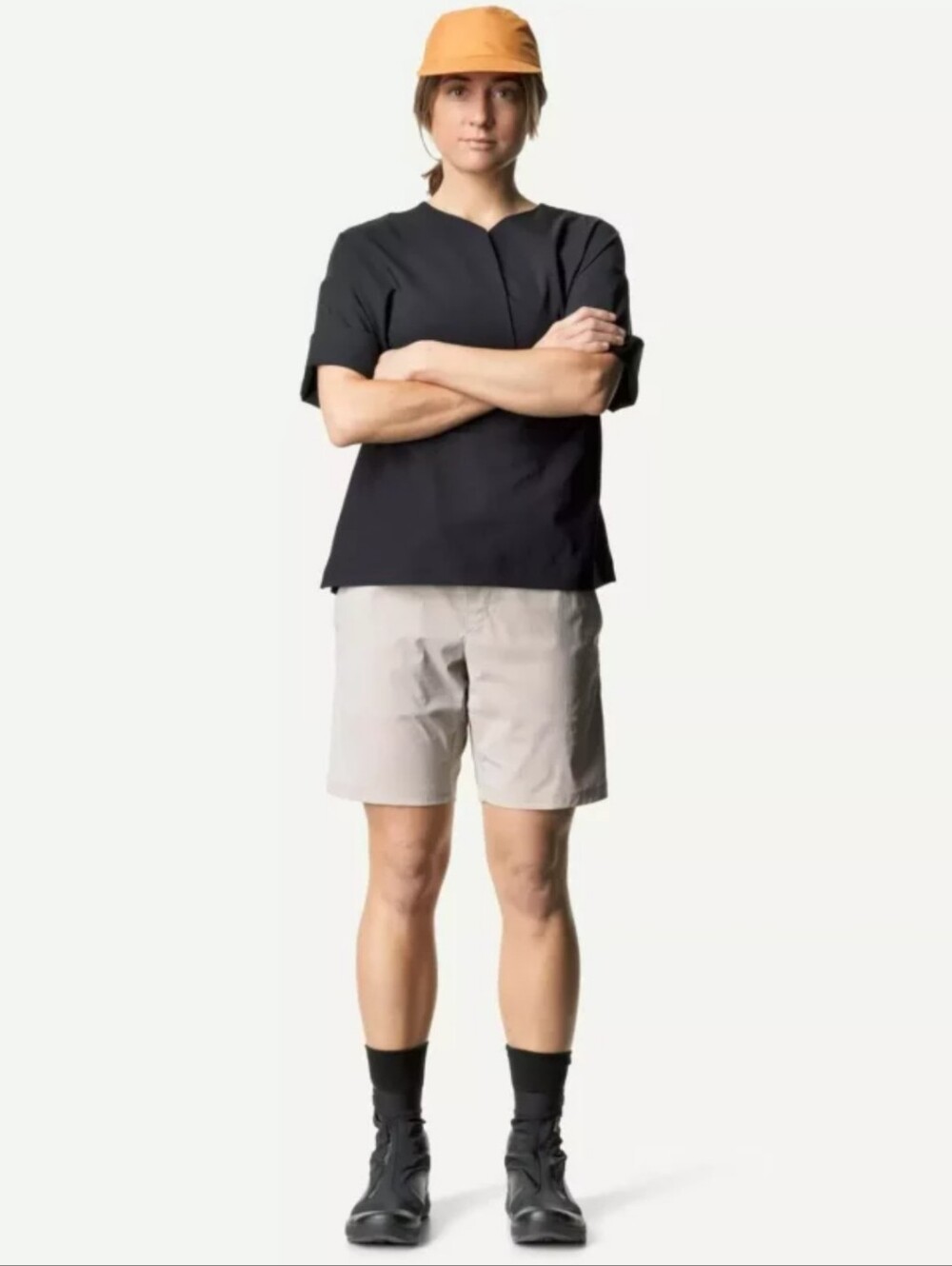 Houdini Womens Wadi Shorts Sandstorm Large NWT Adventure Outdoor